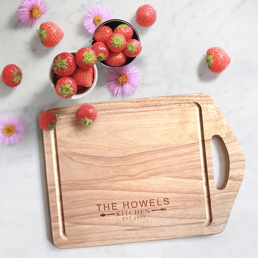 Personalised Chopping Board - Handheld Kitchen